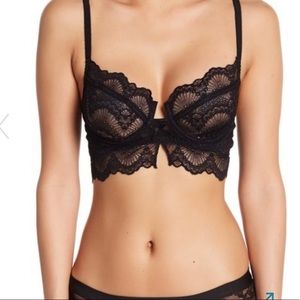 SOLD-NWT Sam Edelman longline underwire bra/corset